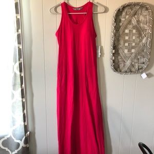 NWT Athleta tank top maxi dress